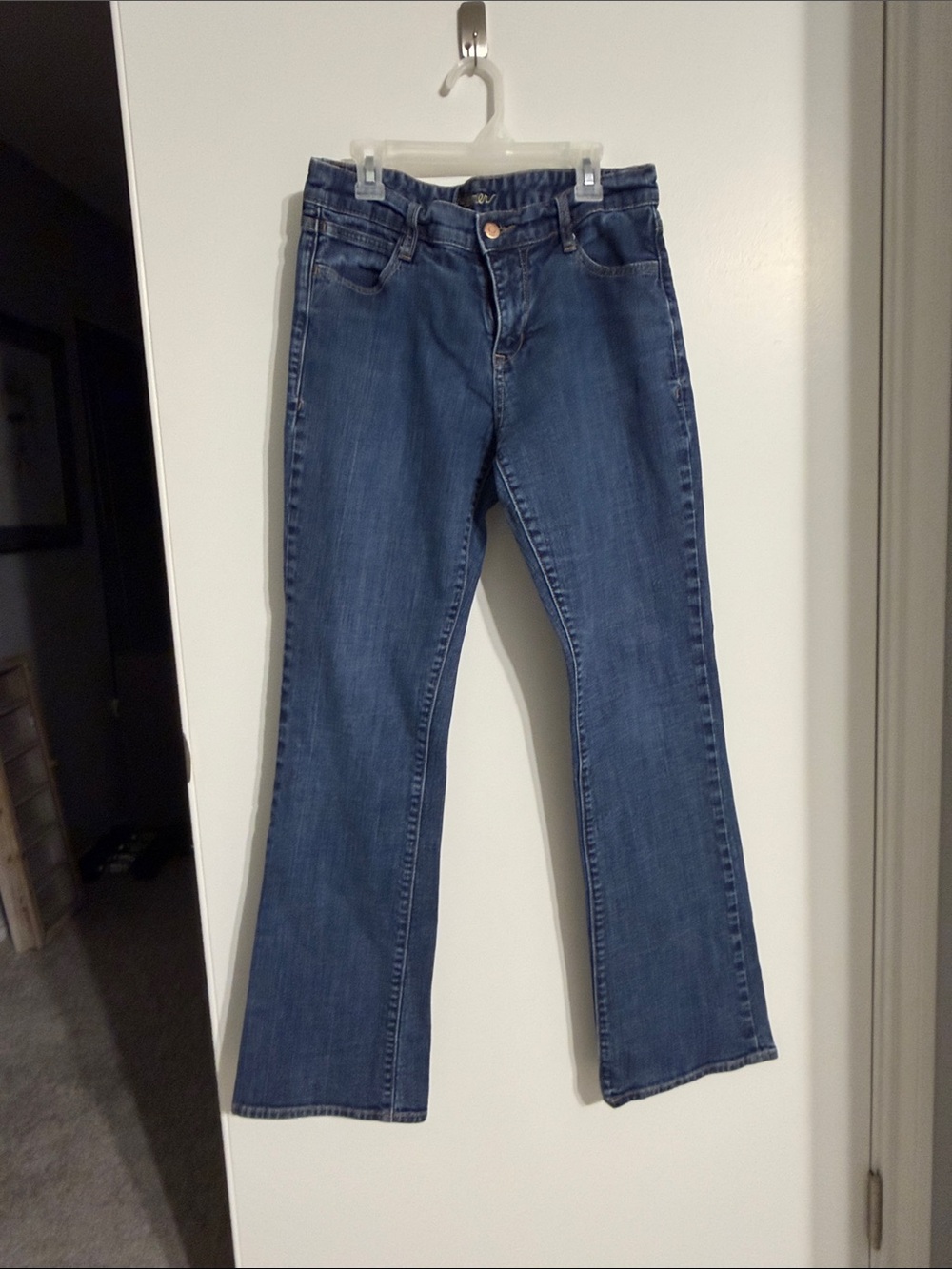Old Navy Women's Medium Blue Flare Jeans